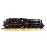 Graham Farish 372-135B N Gauge LMS 5MT 'Black 5' with Riveted Tender 5004 LMS Lined Black