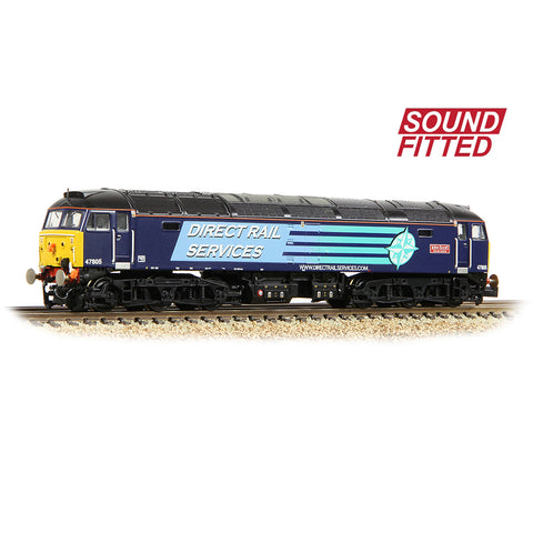 Graham Farish 372-252SF N Gauge Class 47 47805 John Scott DRS DCC SOUND