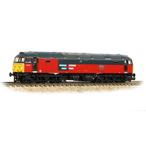 Graham Farish 372-262 N Gauge Class 47/7 47745 Rail Express Systems