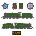 Graham Farish 372-450 N Gauge GWR 'Modified Hall' 6960 Raveningham Hall GWR Lined Green (GW Crest)