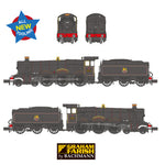 Graham Farish 372-451 N Gauge GWR 'Modified Hall' 7904 Fountains Hall BR Lined Black (Early)