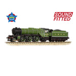Graham Farish 372-610SF N Gauge LNER V2 4791 Lined Green DCC SOUND