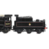 Graham Farish 372-626A N Gauge LMS Ivatt 2MT 46477 BR Lined Black (Early Emblem)