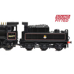 Graham Farish 372-626ASF N Gauge LMS Ivatt 2MT 46477 BR Lined Black (Early Emblem)