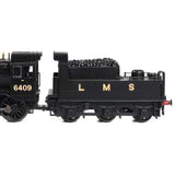 Graham Farish 372-627B N Gauge LMS Black Ivatt 2MT 6409