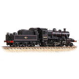 Graham Farish 372-628A N Gauge LMS Ivatt 2MT 46447 BR Lined Black (Late Crest)