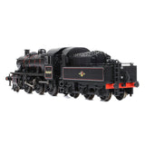 Graham Farish 372-628B N Gauge LMS Ivatt 2MT 46464 BR Lined Black (Late Crest)