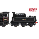 Graham Farish 372-628BSF N Gauge BR Black (L) Ivatt 2MT 46464 DCC SOUND