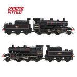 Graham Farish 372-628BSF N Gauge BR Black (L) Ivatt 2MT 46464 DCC SOUND