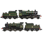 Graham Farish 372-630 N Gauge LMS Ivatt 2MT 46521 BR Lined Green (Early Emblem)