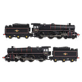 Graham Farish 372-729A N Gauge BR Standard 5MT with BR1 Tender 73006 BR Lined Black (Late Crest)