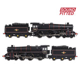 Graham Farish 372-729ASF N Gauge BR Standard 5MT with BR1 Tender 73006 BR Lined Black (Late Crest)(DCC SOUND)