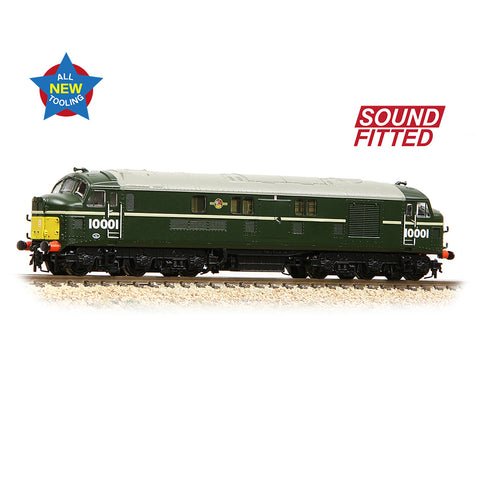 Graham Farish 372-918SF N Gauge LMS 10001 BR Green (Small Yellow Panels)