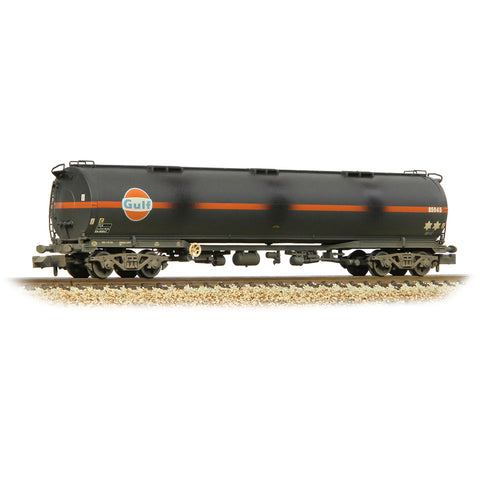 Graham Farish 373-565A N Gauge BR 102T TEA Bogie Tank Wagon 'Gulf' Black [W]