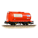 Graham Farish 373-790A N Gauge BR 45T Class B TTA Tank Wagon 'Charrington Hargreaves/Mobil' Red