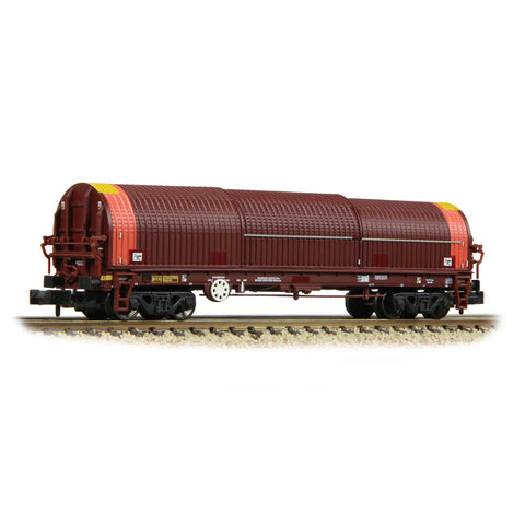 Graham Farish 373-829 N Gauge BYA Steel Coil Carrier (Ex-EWS) DB Cargo