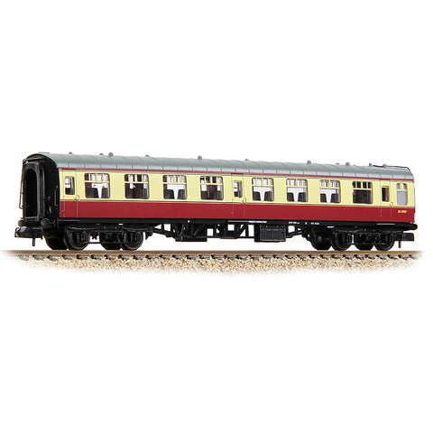 Graham Farish 374-010F N Gauge BR Mk1 TSO Trailer Second Open Coach BR Crimson & Cream