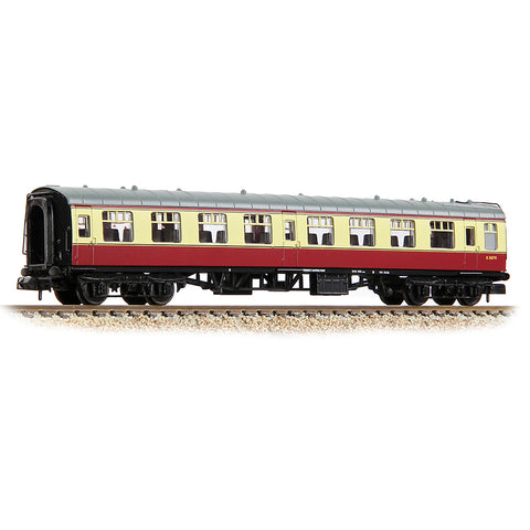 Graham Farish 374-010G N Gauge BR Mk1 TSO Trailer Second Open Coach BR Crimson & Cream