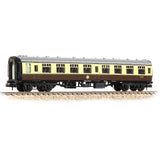 Graham Farish 374-064E N Gauge BR Mk1 SK Second Corridor Coach BR (WR) Chocolate & Cream