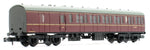 Graham Farish 374-310C N Gauge BR Mk1 57ft 'Suburban' BS Brake Second BR Maroon