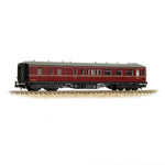 Graham Farish 374-512A N Gauge GWR Hawksworth Brake Second Corridor BR Maroon
