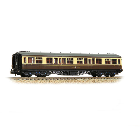 Graham Farish 374-536B N Gauge GWR Hawksworth Third Corridor GWR Chocolate & Cream