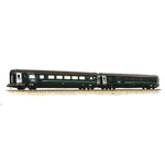 Graham Farish 374-997 N Gauge BR Mk3 'Night Riviera' 2-Coach Pack GWR Green (FirstGroup) - Pack A