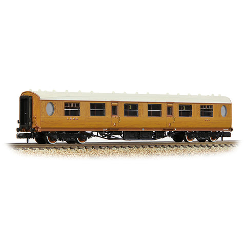 Graham Farish 376-200B N Gauge LNER Thompson First Corridor Coach Teak Effect