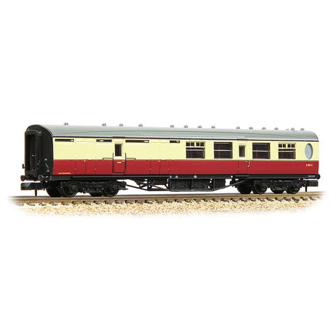 Graham Farish 376-276A N Gauge BR Thompson Brake Third Corridor Coach Crimson & Cream