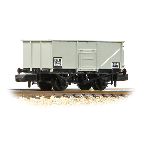 Graham Farish 377-255A N Gauge BR 16T Steel Mineral Wagon BR Grey (TOPS)