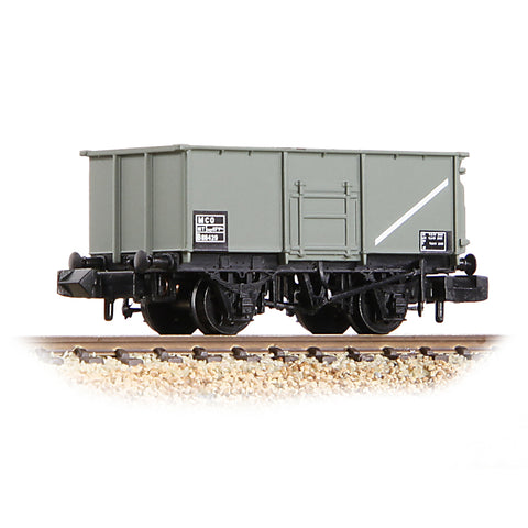 Graham Farish 377-255B N Gauge BR 16T Steel Mineral Wagon BR Grey (TOPS)