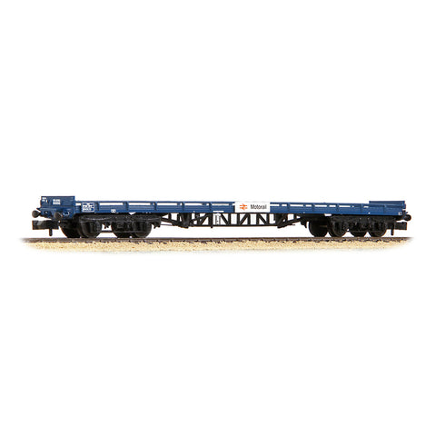 Graham Farish 377-401A N Gauge BR FVV Carflat Wagon BR Blue 'Motorail'