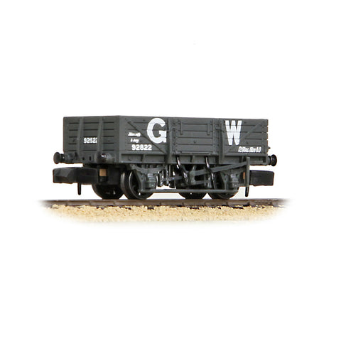 Graham Farish 377-475B N Gauge 5 Plank China Clay Wagon GWR Grey