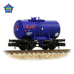 Graham Farish 378-001A N Gauge 14T Anchor-Mounted Tank Wagon 'Gulf' Blue