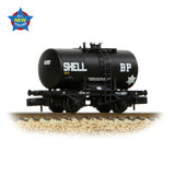 Graham Farish 378-004A N Gauge 20T Anchor-Mounted Tank Wagon 'Shell/BP' Black