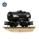 Graham Farish 378-004 N Gauge 20T Anchor-Mounted Tank Wagon 'Shell/BP' Black