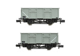 Graham Farish 378-050A N Gauge BR 24.5T Mineral Wagon BR Grey