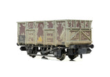Graham Farish 378-052 N Gauge BR 24.5T Mineral Wagon BR Grey (TOPS) WEATHERED