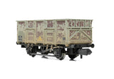 Graham Farish 378-052A N Gauge BR 24.5T Mineral Wagon BR Grey (TOPS) WEATHERED