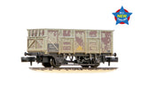 Graham Farish 378-052 N Gauge BR 24.5T Mineral Wagon BR Grey (TOPS) WEATHERED