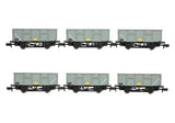 Graham Farish 378-055 N Gauge BR 24.5T Mineral 3-Wagon Pack BR Grey