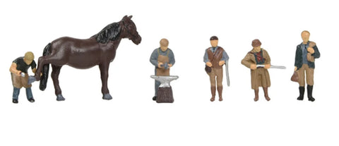 Graham Farish 379-327 N Gauge Rural Tradesmen Figures