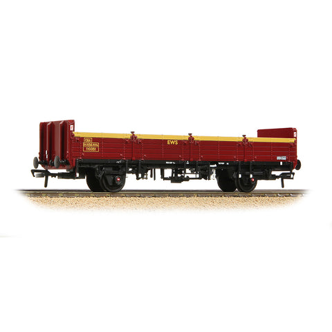 Bachmann 38-040B OO Gauge BR OBA Open Wagon Low Ends EWS