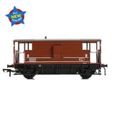 Bachmann 38-978 OO Gauge LMS 20T Brake Van BR Bauxite (Late)
