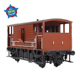 Bachmann 38-978 OO Gauge LMS 20T Brake Van BR Bauxite (Late)