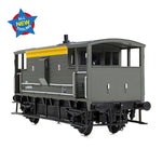 Bachmann 38-979 OO Gauge LMS 20T Brake Van BR Engineers Grey & Yellow