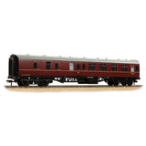 Bachmann 39-084 OO Gauge BR Mk1 BSK Brake Second Corridor BR Maroon