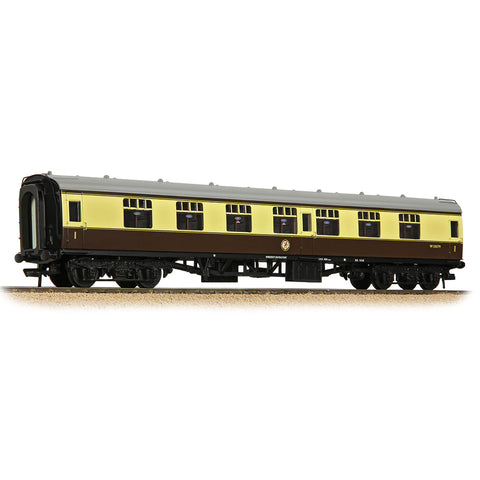 Bachmann 39-154D OO Gauge BR Mk1 FK First Corridor BR (WR) Chocolate & Cream