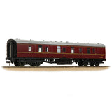 Bachmann 39-176H OO Gauge BR Mk1 BG Brake Gangwayed Coach BR Maroon