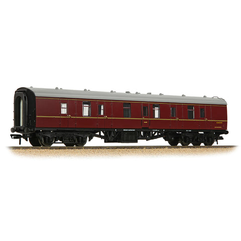 Bachmann 39-176H OO Gauge BR Mk1 BG Brake Gangwayed BR Maroon